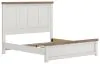 Benchcraft® B4615B10 Benchcraft® B4615B10 Savonport - King Panel Bed - White / Brown
