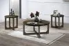 New Classic T3885-10 Kerby - Round Coffee Table - Dark Brown