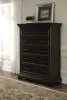 Pulaski Furniture P012124 Caldwell - 6 Drawer Chest - Deep Brown