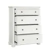 Samuel Lawrence Furniture S920-440 Savannah - 4-Drawer Chest - White