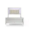 New Classic 02-9698W-400 New Classic 02-9698W-400 Valentino - 4/6 Full Bed - White