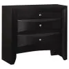 CoasterEssence 202701KE-S4 Briana - 4 Piece Eastern King Bedroom Set - Black