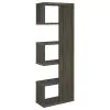 CoasterEveryday 800552 Joey - 5-Shelf Bookshelf - Weathered Gray