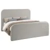 Coaster Fine Furniture 302052Q Wren - Upholstered Queen Platform Bed - Gray