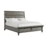 Intercon FG-BR-4965KB-STE-C Forge - King Bed - Brushed Steel
