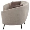 Coaster Fine Furniture 504838 Ellorie - Upholstered Channel Back Curved Loveseat - Beige