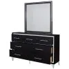 New Classic 00-B1891-DM New Classic 00-B1891-DM Ava - Dresser & Mirror - Black