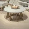 Liberty Furniture 465-OT1011 Berkley Square - Round Cocktail Table - Linen & Khaki
