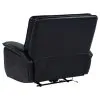 Coaster Fine Furniture 609613PP Hewitt - Leather Upholstered Dual Power Recliner Chair - Black
