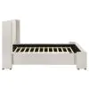 Coaster Fine Furniture 310078QB1 Alamosa - Queen Headboard, Footboard & Slats, Box 1 of 2 - White