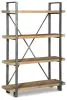 Ashley Furniture A4000045 Forestmin - Bookcase - Brown / Black