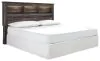 Ashley Furniture B211-69 Ashley Furniture B211-69 Drystan - King/Cal King Bookcase HDBD - Brown / Beige