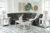 Ashley Furniture 36903S2 Partymate - 2-Piece Reclining Sectional - Slate