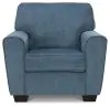Ashley Furniture 40605/20/14 Cashton - 2 Pc. - Chair, Ottoman - Blue