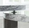Ashley Furniture T600-0 Surmour - Stacked Cocktail Table - Gray / Brown