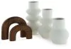 Ashley Furniture A2C00210 Carterworth - Accessory Set (Set of 5) - White / Brown