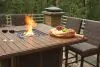 Ashley Furniture P750P5 Paradise Trail - 5 Pc. - Outdoor Counter Height Dining Table With 4 Barstools - Medium Brown