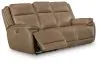 Ashley Furniture PCU1240015 Glencroft - Power Reclining Sofa With Adjustable Headrest - Sahara