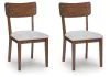 Ashley Furniture PCD609-07 Tameride - Dining Upholstered Side Chair (Set of 2) - Brown