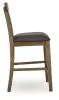 Ashley Furniture PCD592-124 Urbinforte - Upholstered Barstool (Set of 2) - Light Brown