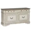 Liberty Furniture 244-HO121 Magnolia Manor - Credenza - Antique White