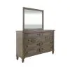 Liberty Furniture 615-BR-DM Liberty Furniture 615-BR-DM Americana Farmhouse - Dresser & Mirror - Dusty Taupe