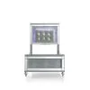 New Classic 02-9698S-500 New Classic 02-9698S-500 Valentino - 3/3 Twin Bed - Silver