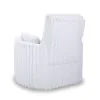 New Classic U5482-18-WHT New Classic U5482-18-WHT Embrace - Swivel Accent Chair - Cream