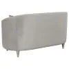 CoasterElevations 508461 Avonlea - Upholstered Sloped Arm Sofa Velvet - Pearl Silver