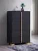Coaster Fine Furniture 222835 Marceline - 5-Drawer Bedroom Chest - Black