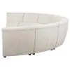 Coaster Fine Furniture 551300 Charlotte - 8 Piece Upholstered Modular Sectional Sofa - Ivory