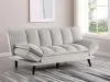 Coaster Fine Furniture 360017 Laredo - Upholstered Tufted Convertible Sofa Bed - Light Gray