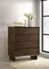 Coaster Fine Furniture 225015 Glenwood - 4-Drawer Chest Of Drawers - Warm Brown
