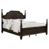 Coaster Fine Furniture 223631KE Andover - Four Poster Eastern King Bed - Dark Oak