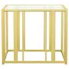 Coaster Fine Furniture 723608-S3 Adri - 3 Piece Coffee And End Table Set - Matte Brass