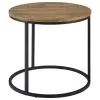 Coaster Fine Furniture 736037 Lainey - Round Occasional Side End Table - Mango