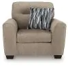 Benchcraft® 31304/23/14 Olten - 2 Pc. - Chair And A Half, Ottoman - Mocha