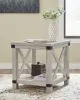 Ashley Furniture T929-3 Carynhurst - Rectangular End Table - Whitewash