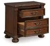 Ashley Furniture B764-93 Lavinton - Three Drawer Night Stand - Brown