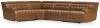 Ashley Furniture U92708S6 Ashley Furniture U92708S6 Temmpton - 4-Piece Power Reclining Sectional - Chocolate
