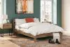 Ashley Furniture EB1866/231/245/157/113 Ashley Furniture EB1866/231/245/157/113 Deanlow - 4 Pc. - Dresser, Chest, Queen Platform Panel Bed - Honey