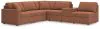 Ashley Furniture 92102S20 Ashley Furniture 92102S20 Modmax - 6-Piece Sectional With Storage Console And 3 Armless Chairs - Spice