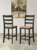 Ashley Furniture D401-124 Ashley Furniture D401-124 Gesthaven - Barstool (Set of 2) - Natural / Green