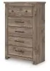 Ashley Furniture PCB2260-46 Rusticott - Five Drawer Chest - Brown