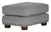 Jackson Furniture Industries 324110-2010/18 Singletary - Ottoman - Nickel