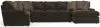 Jackson Furniture Industries 4376/62/76/30-49 Jackson Furniture Industries 4376/62/76/30-49 Mammoth - 3 Piece Sectional With RSF Chaise - Chocolate