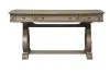 Liberty Furniture 412-HOJ-3DS Simply Elegant - 3 Piece Home Office Set (Desk & Hutch Set) - Heathered Taupe