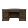 Liberty Furniture 487-HOJ-JED Amelia - Jr Executive Desk - Antique Toffee