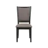 New Classic D4832B-48S-RND Potomac - 5 Piece Round Dining Set (Table & 4 Chairs) - Brown / Black