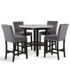 New Classic D400-12 Celeste - Round Counter Table - Espresso